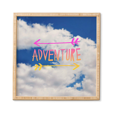 Leah Flores Adventure Sky Framed Wall Art