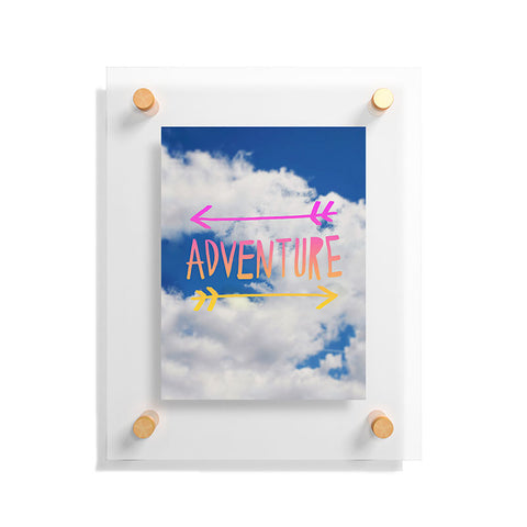 Leah Flores Adventure Sky Floating Acrylic Print