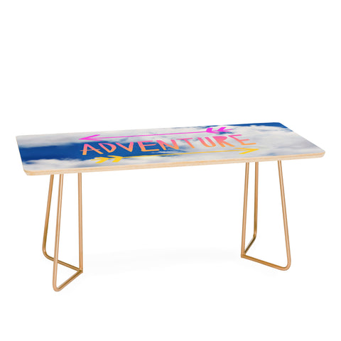 Leah Flores Adventure Sky Coffee Table