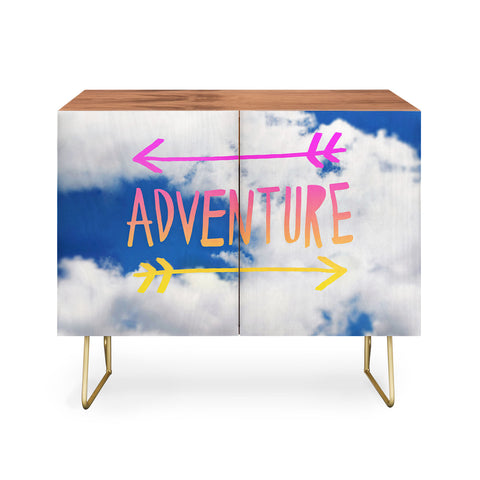 Leah Flores Adventure Sky Credenza
