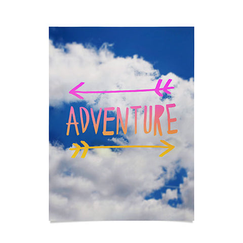 Leah Flores Adventure Sky Poster