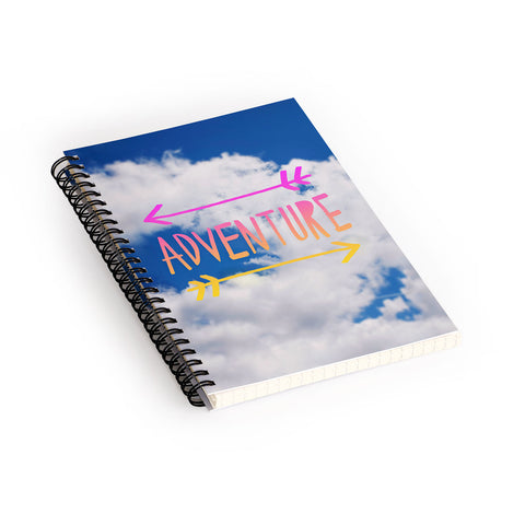Leah Flores Adventure Sky Spiral Notebook