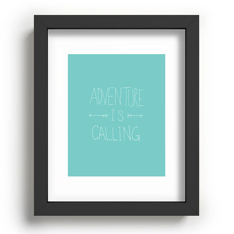 Leah Flores Adventure Typography Recessed Framing Rectangle