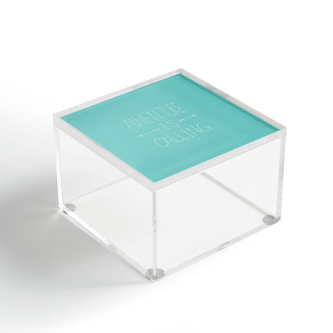 Leah Flores Adventure Typography Acrylic Box