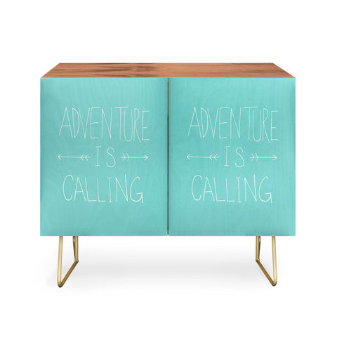 Leah Flores Adventure Typography Credenza