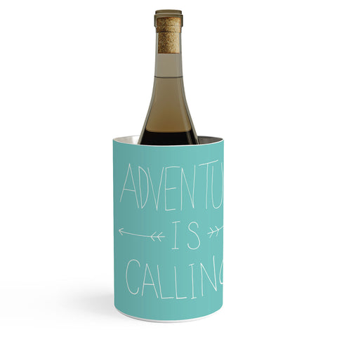 Leah Flores Adventure Typography Wine Chiller