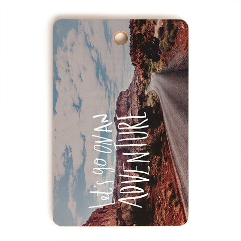 Leah Flores Adventure Utah Cutting Board Rectangle