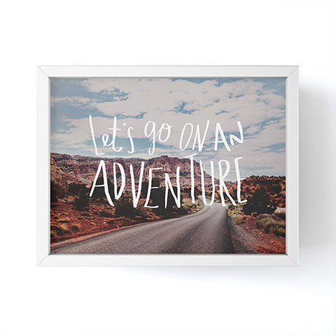 Leah Flores Adventure Utah Framed Mini Art Print