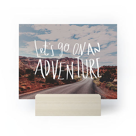 Leah Flores Adventure Utah Mini Art Print