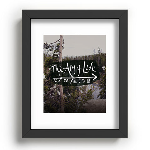Leah Flores Aim Of Life X Wyoming Recessed Framing Rectangle