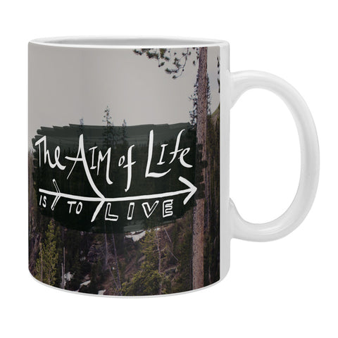 Leah Flores Aim Of Life X Wyoming Coffee Mug