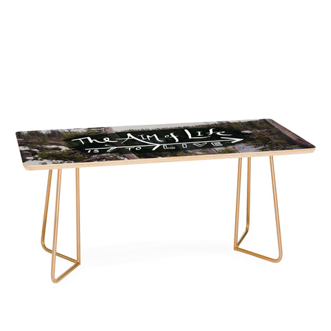 Leah Flores Aim Of Life X Wyoming Coffee Table