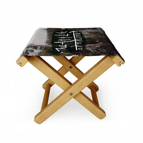 Leah Flores Aim Of Life X Wyoming Folding Stool