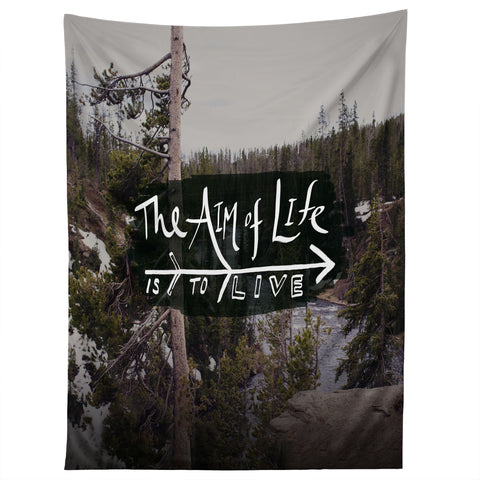 Leah Flores Aim Of Life X Wyoming Tapestry
