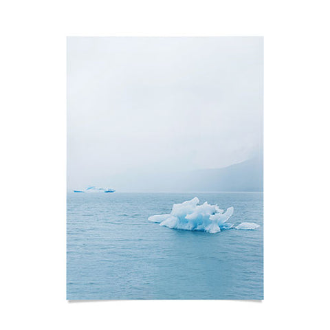Leah Flores Alaska Glaciers Poster