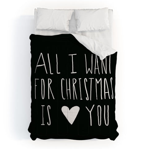 Leah Flores All I Want for Christmas Is You Comforter