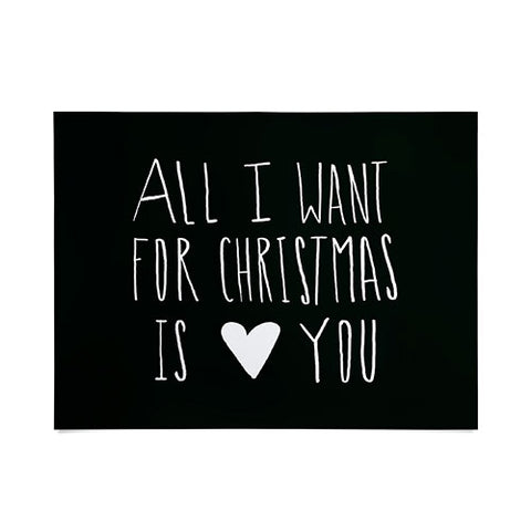 Leah Flores All I Want for Christmas Is You Poster