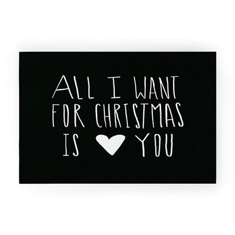 Leah Flores All I Want for Christmas Is You Welcome Mat