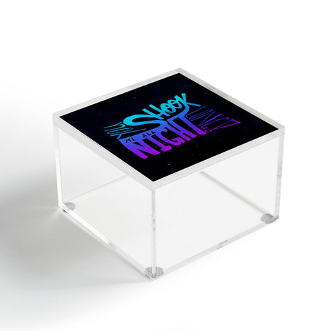 Leah Flores All Night Long Acrylic Box