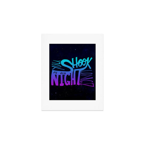 Leah Flores All Night Long Art Print
