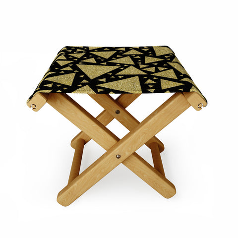 Leah Flores All That Glitters Folding Stool