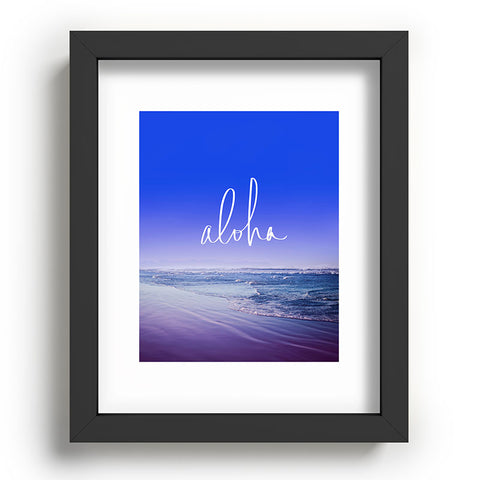 Leah Flores Aloha Beach Recessed Framing Rectangle