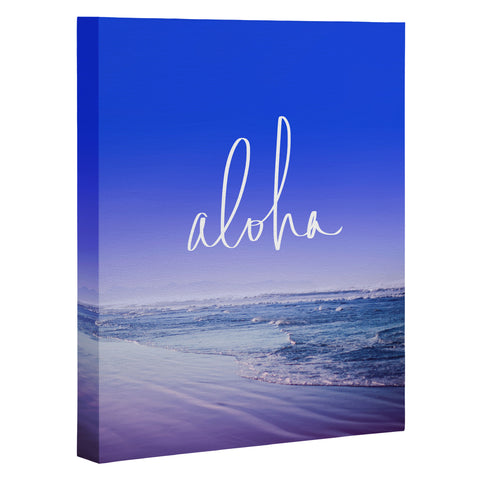 Leah Flores Aloha Beach Art Canvas