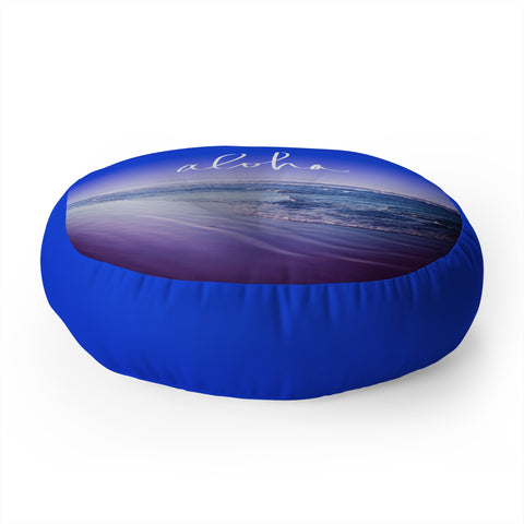 Leah Flores Aloha Beach Floor Pillow Round