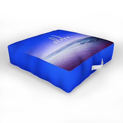 Leah Flores Aloha Beach Outdoor Floor Cushion