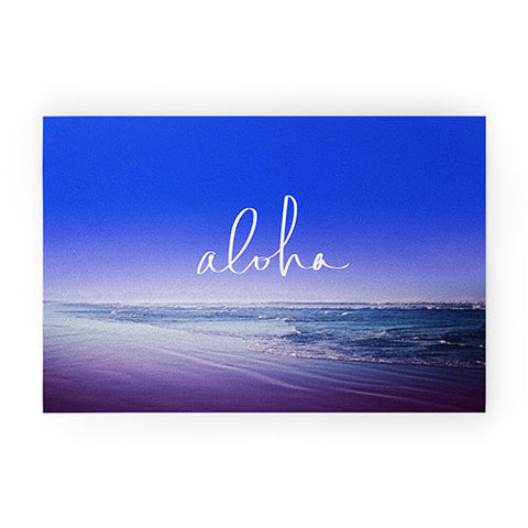 Leah Flores Aloha Beach Welcome Mat