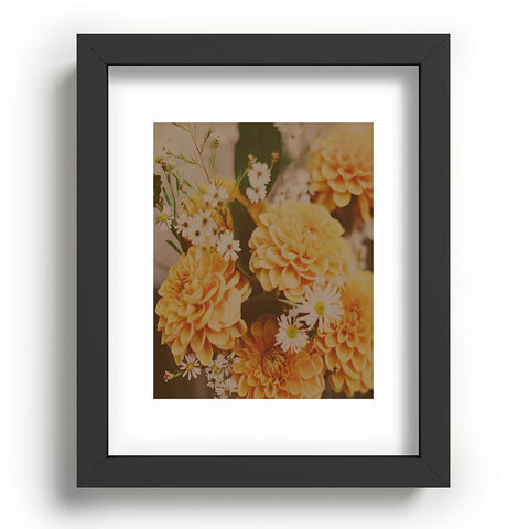 Leah Flores Autumn Floral Recessed Framing Rectangle