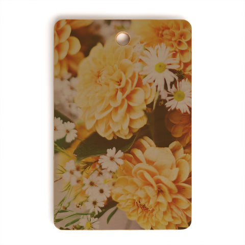 Leah Flores Autumn Floral Cutting Board Rectangle
