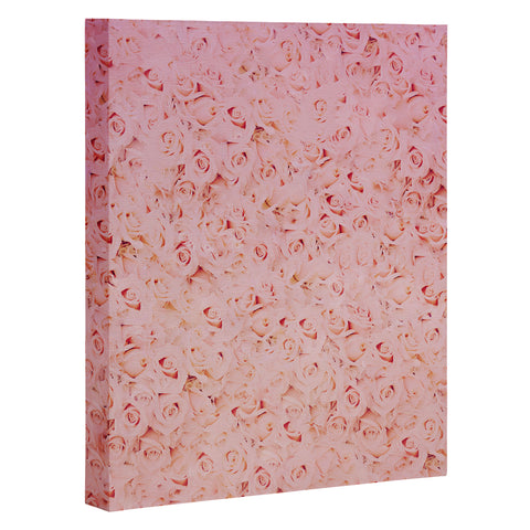 Leah Flores Bed Of Roses Art Canvas