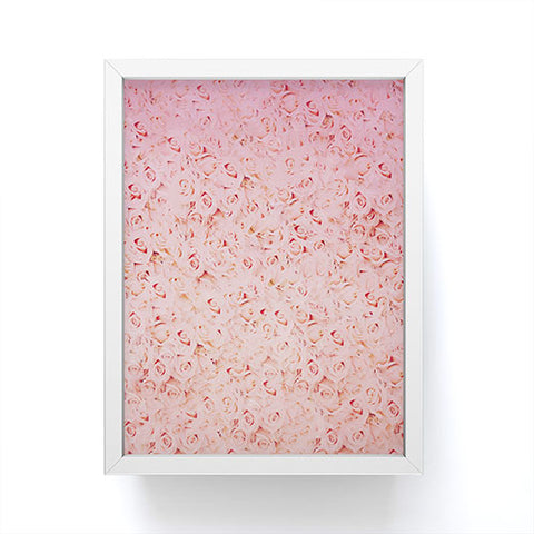 Leah Flores Bed Of Roses Framed Mini Art Print