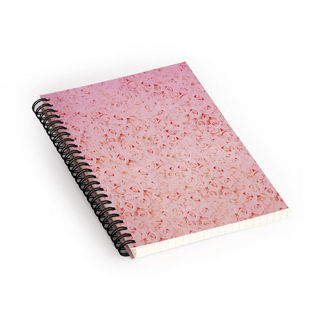 Leah Flores Bed Of Roses Spiral Notebook