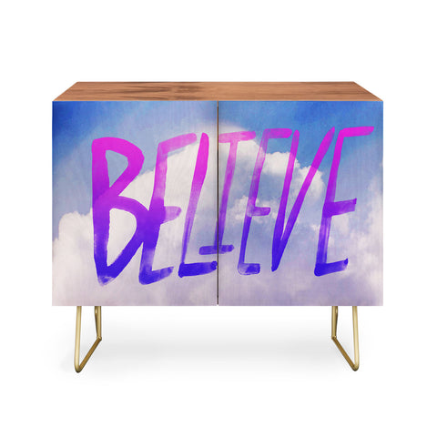 Leah Flores Believe X Clouds Credenza