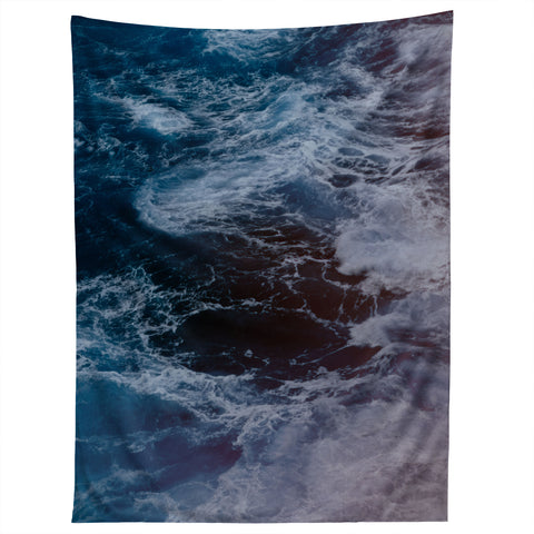 Leah Flores Big Sur Waves Tapestry