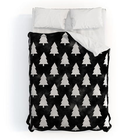 Leah Flores Black Forest Duvet Cover