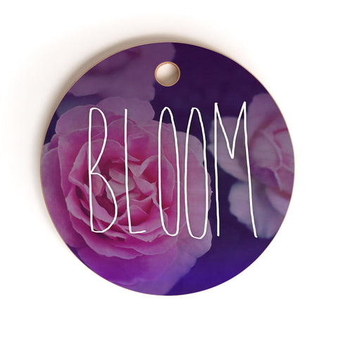 Leah Flores Bloom 5 Cutting Board Round