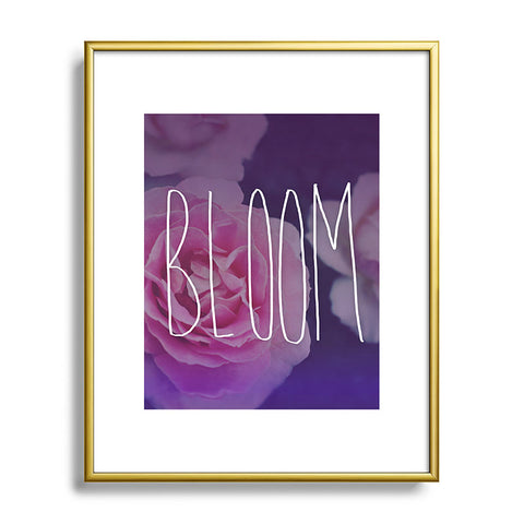 Leah Flores Bloom 5 Metal Framed Art Print