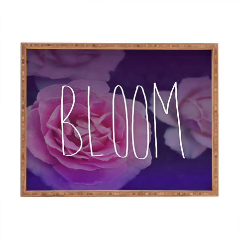 Leah Flores Bloom 5 Rectangular Tray