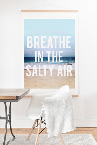 Leah Flores Breathe Art Print And Hanger