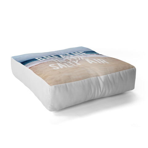 Leah Flores Breathe Floor Pillow Square
