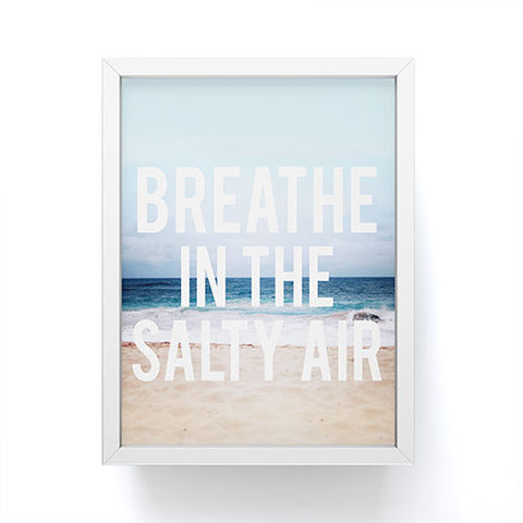 Leah Flores Breathe Framed Mini Art Print