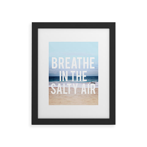 Leah Flores Breathe Framed Art Print