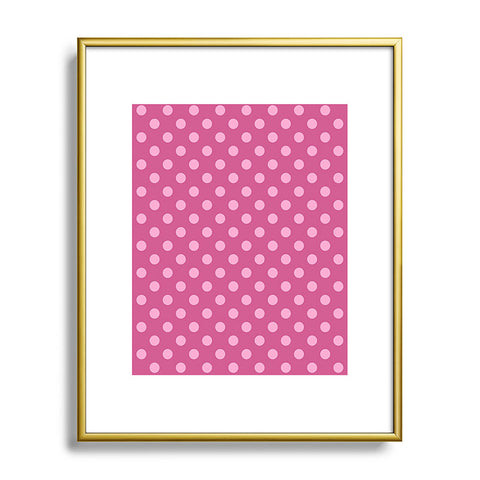 Leah Flores Bubblegum Metal Framed Art Print