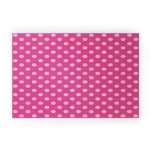 Leah Flores Bubblegum Welcome Mat