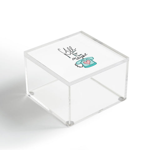 Leah Flores Call Me Maybe Acrylic Box