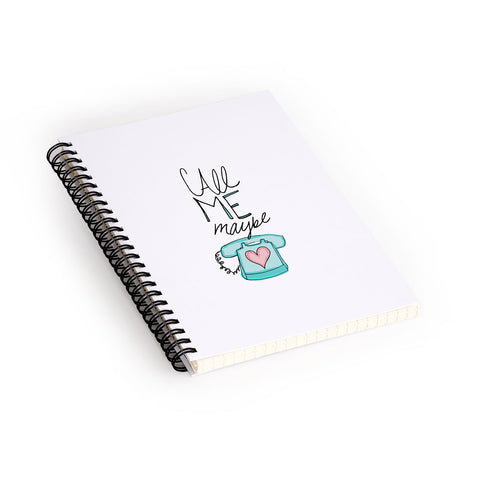 Leah Flores Call Me Maybe Spiral Notebook
