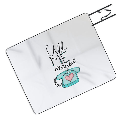 Leah Flores Call Me Maybe Picnic Blanket